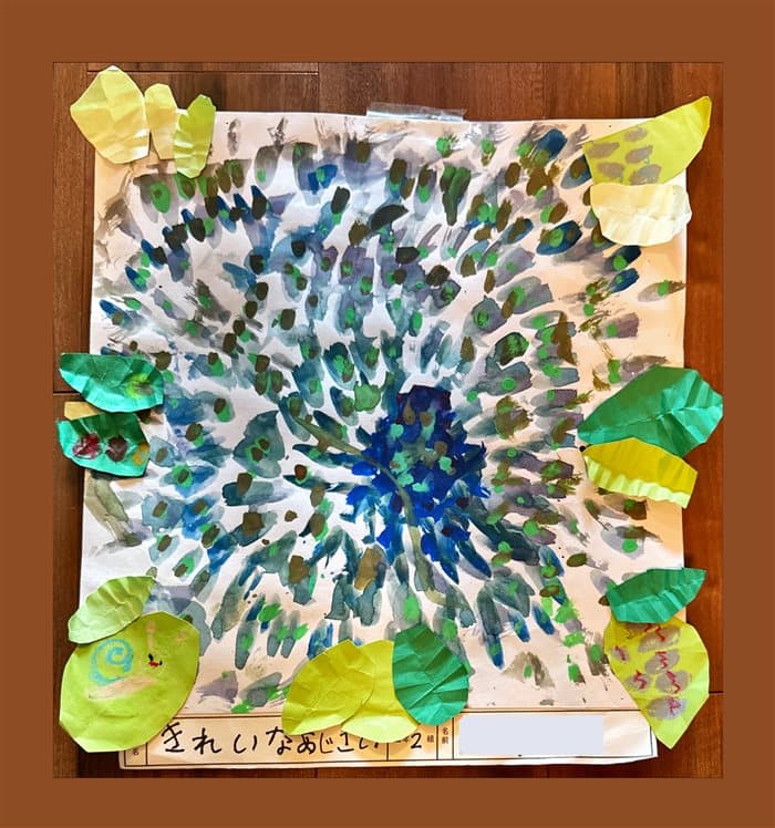 お子さまの原画
